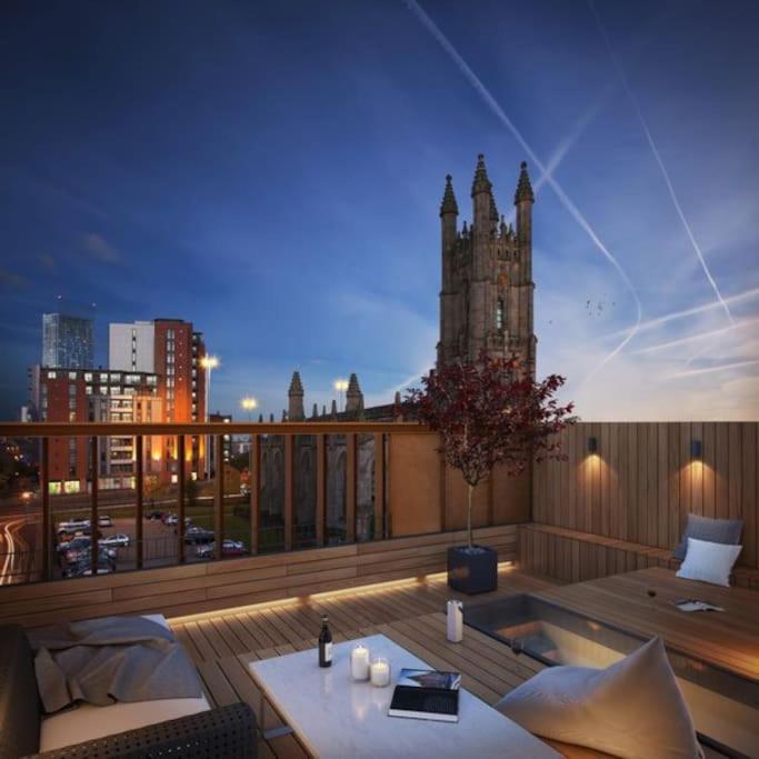 Luxury New Built Split-Level Flat With Rooftop Gardens Access 曼彻斯特 外观 照片