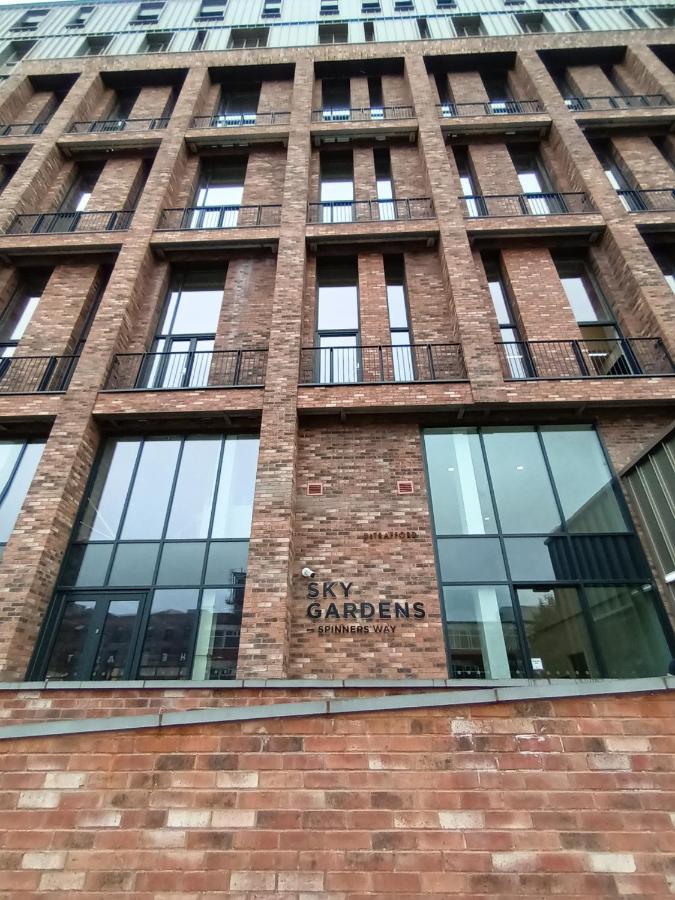 Luxury New Built Split-Level Flat With Rooftop Gardens Access 曼彻斯特 外观 照片
